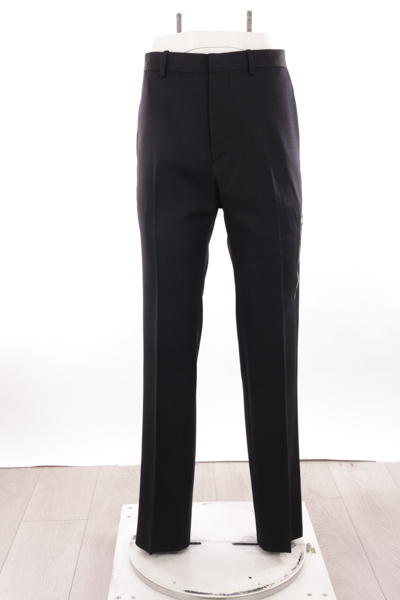 Oamc Straight-leg Tailored Trousers In Black