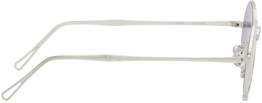 MATSUDA LOGO ROUND SUNGLASSES