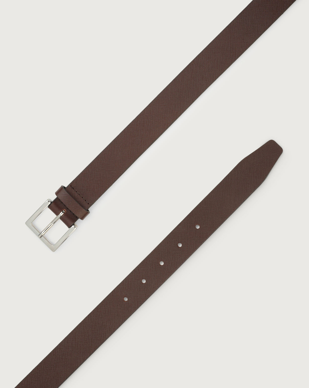 ORCIANI ADJUSTABLE SQUARE-BUCKLE BELT