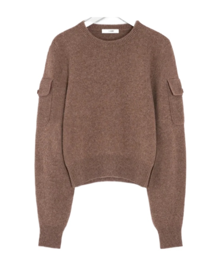 Lemaire Sweater With Pockets In Brown