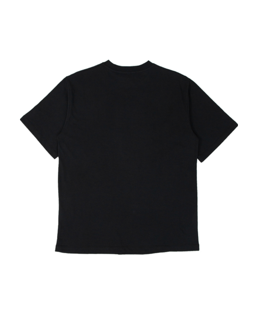 Msgm Printed Short-sleeved T-shirt In Black