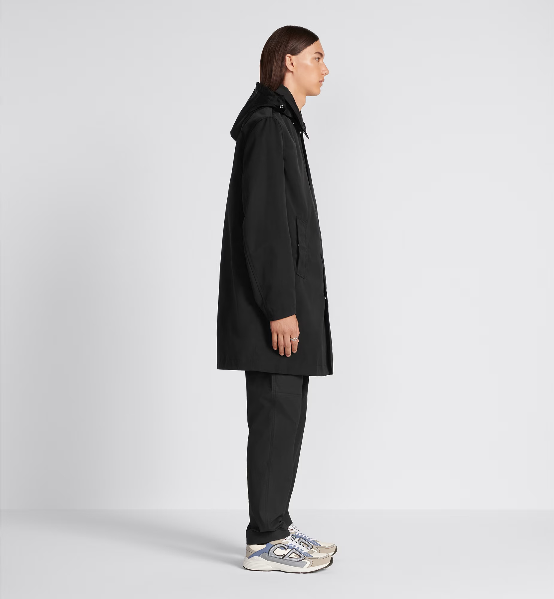 Dior Cd Icon Windbreaker In Black