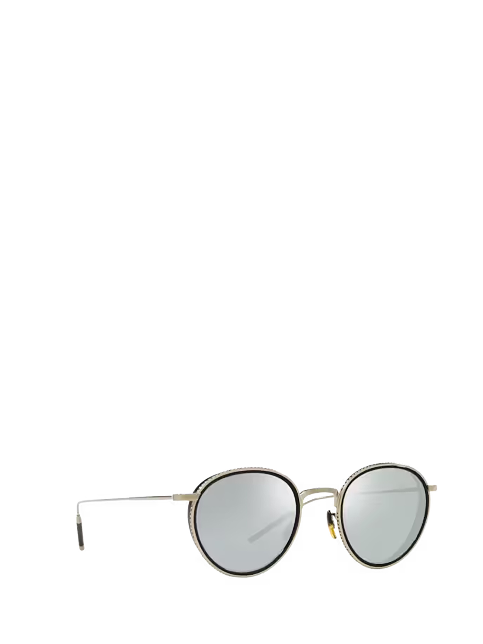Oliver Peoples Tk-8 Round-frame Sunglasses In Green