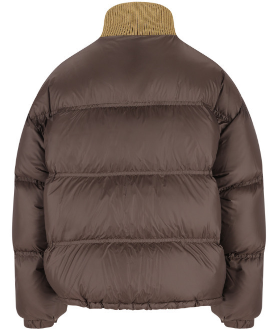 Celine Long-sleeved Down Jacket In Brown