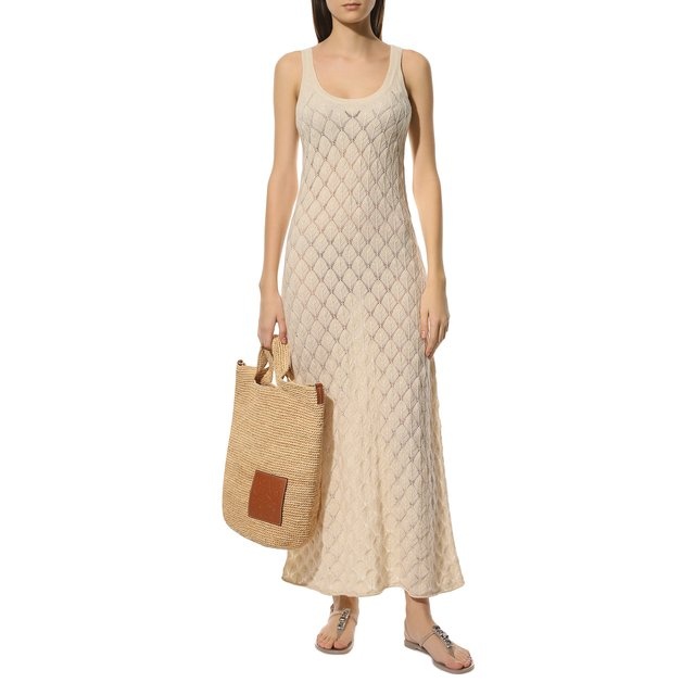 Casadei Crystal-embellished Jelly Sandals In Nude