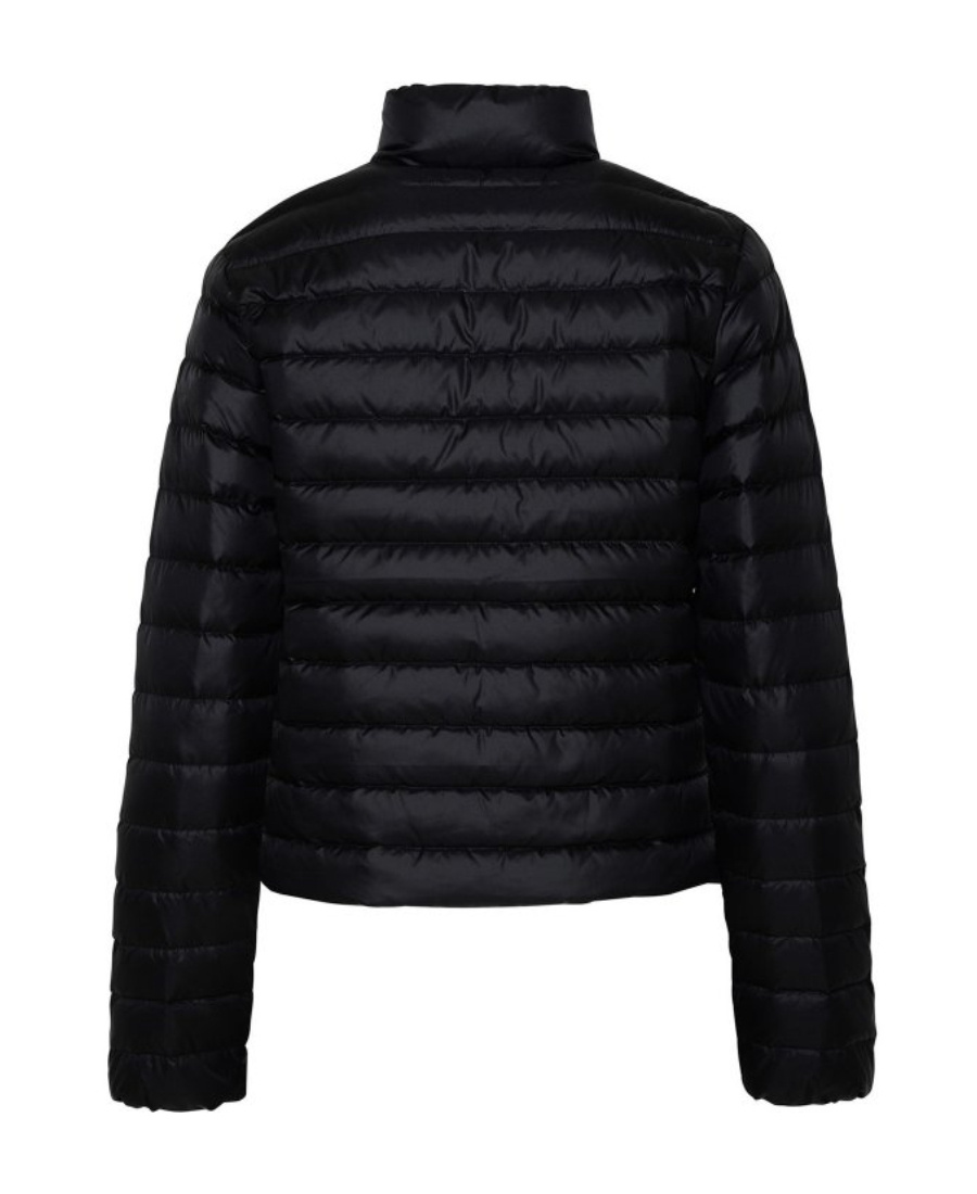 Duvetica High-necked Long-sleeved Cotton Suit In Black