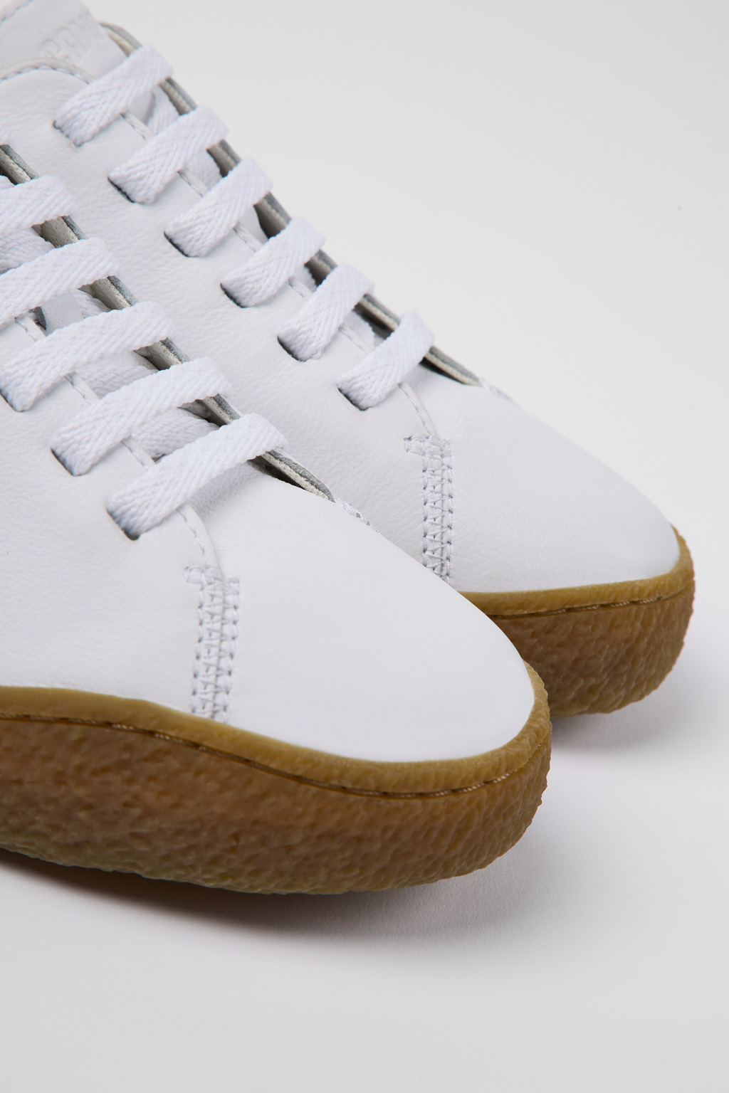 Camper Peu Terreno Lace-up Sneakers In White
