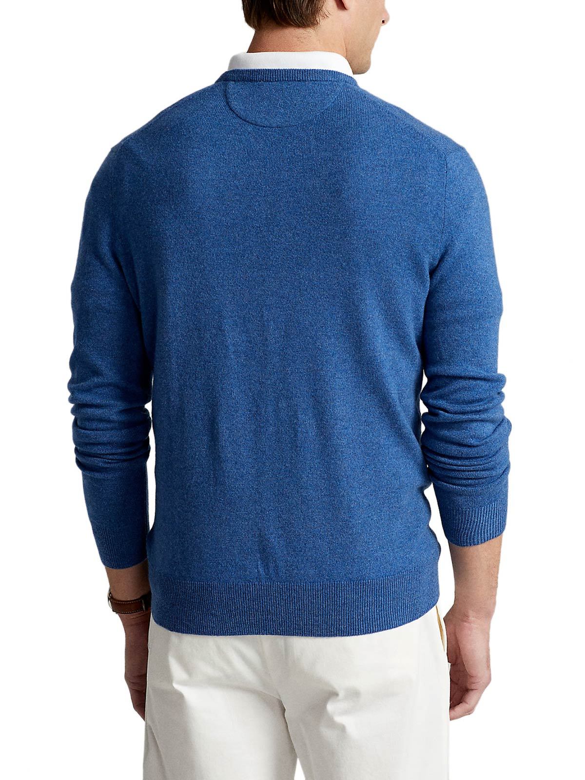 POLO RALPH LAUREN ROUND-NECK LONG-SLEEVED SWEATER