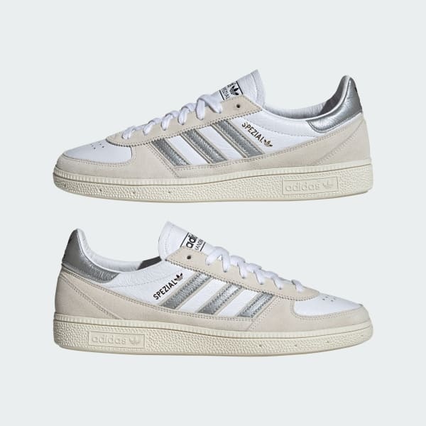 Adidas Originals Handball Spezial Leather Sneakers In White