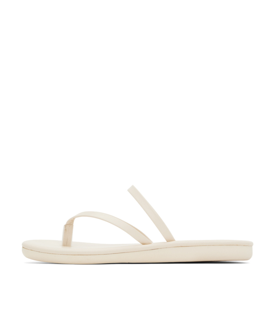 Ancient Greek Sandals Off-white Flip Flop Sandals In Nude