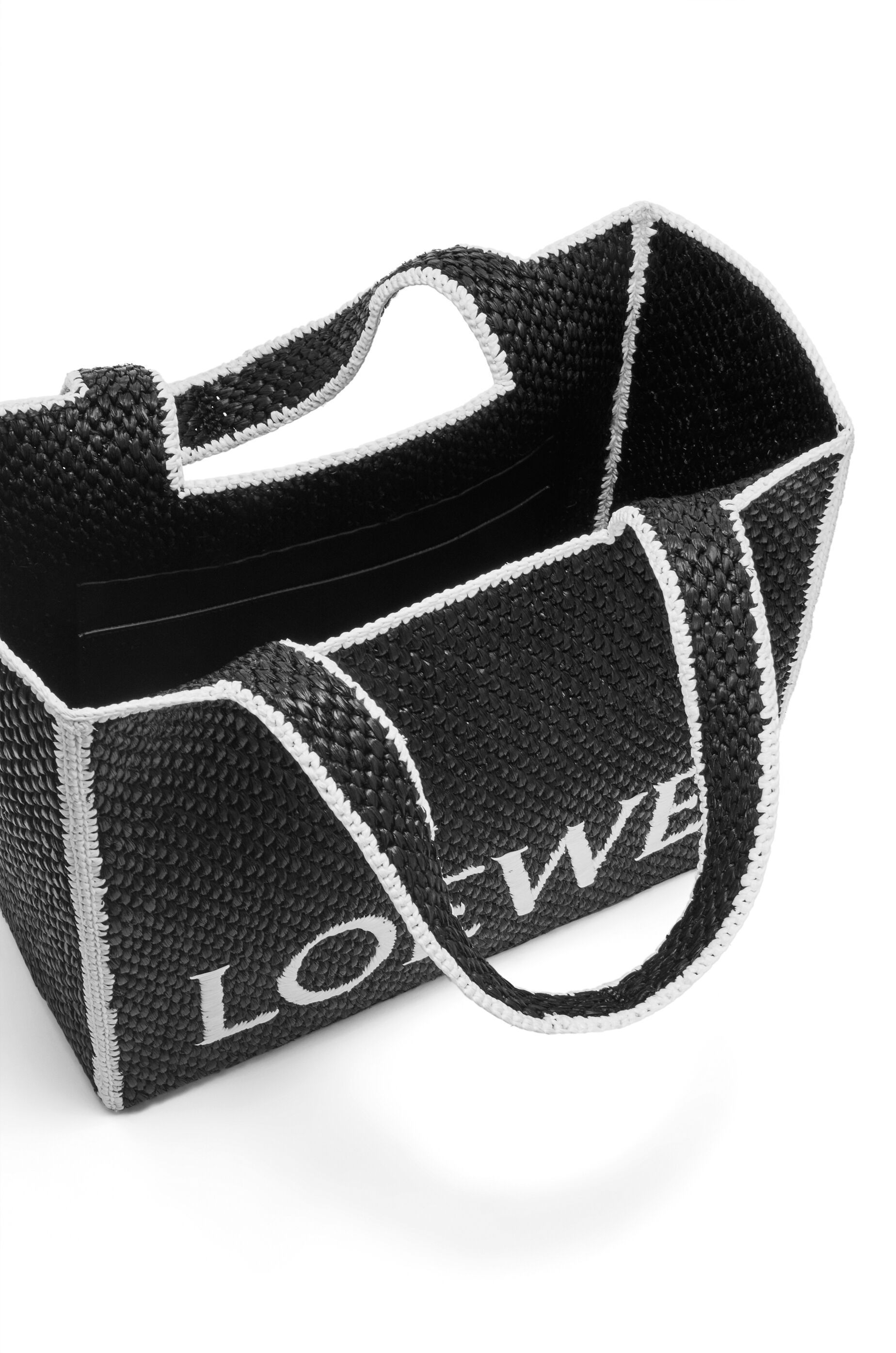 Loewe Women's Largefont Tote In Black