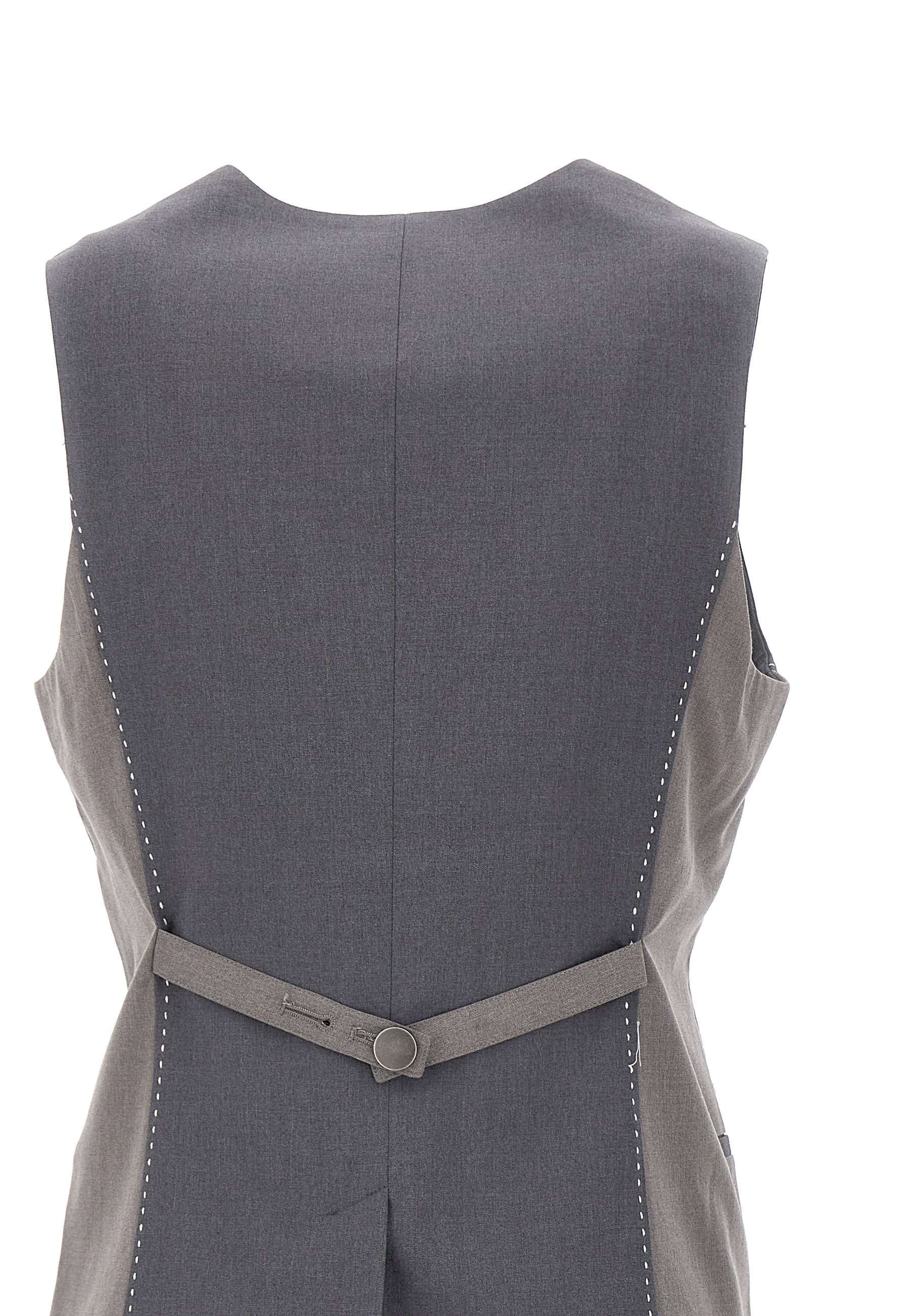 Remain Birger Christensen V-collar Button Vest In Black