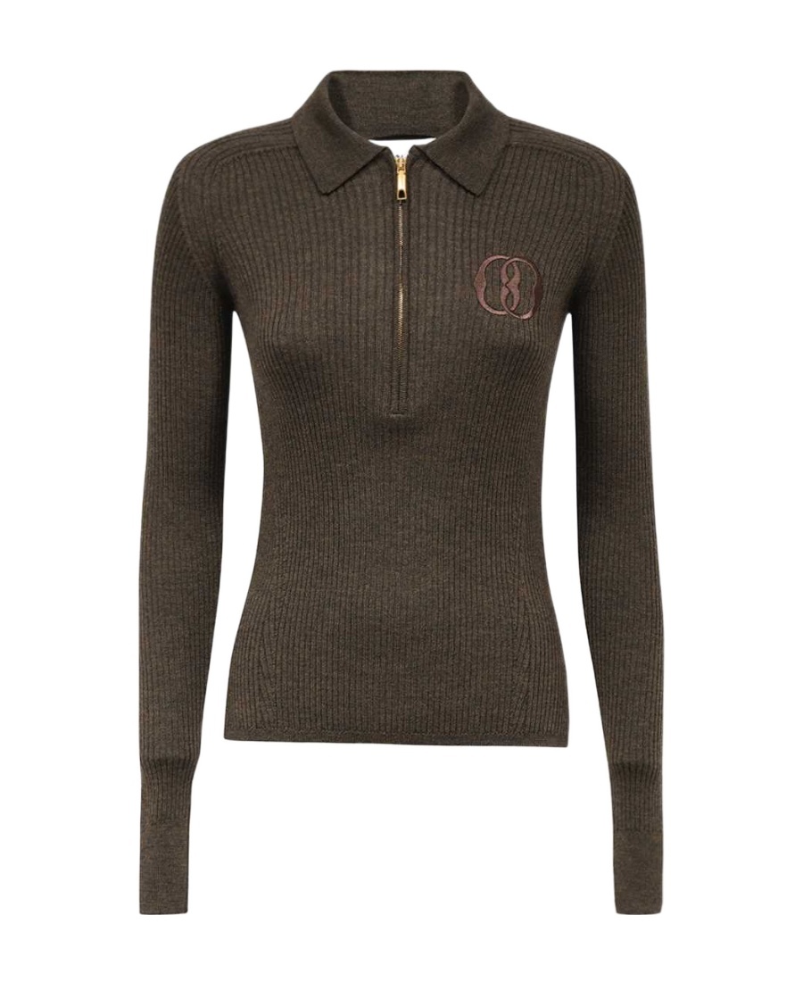 Shop Bally Long-sleeved Sweater In Black