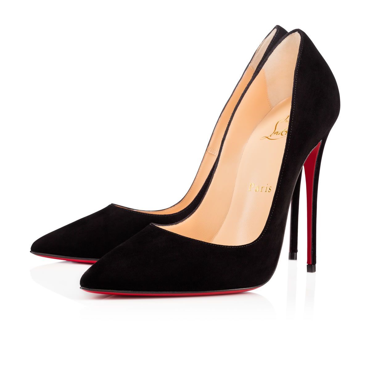 Christian Louboutin Cusp High-heeled Shoes In Black