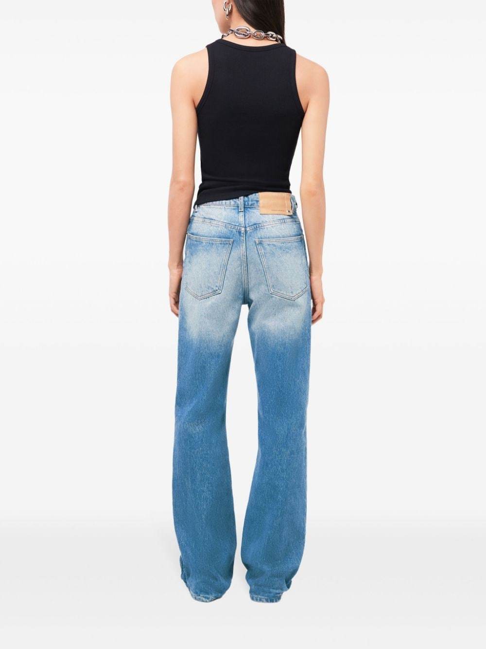 Shop Rabanne Asymmetric Gathered-detail Tank Top In Black