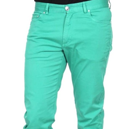 Paul & Shark Straight Casual Pants In Green