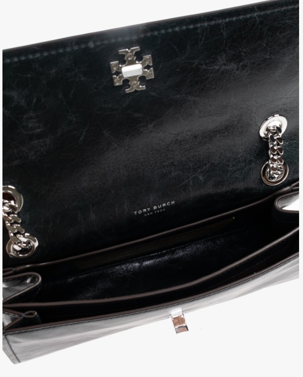 Tory Burch Kira Turnlock Shoulder Bag In Blue