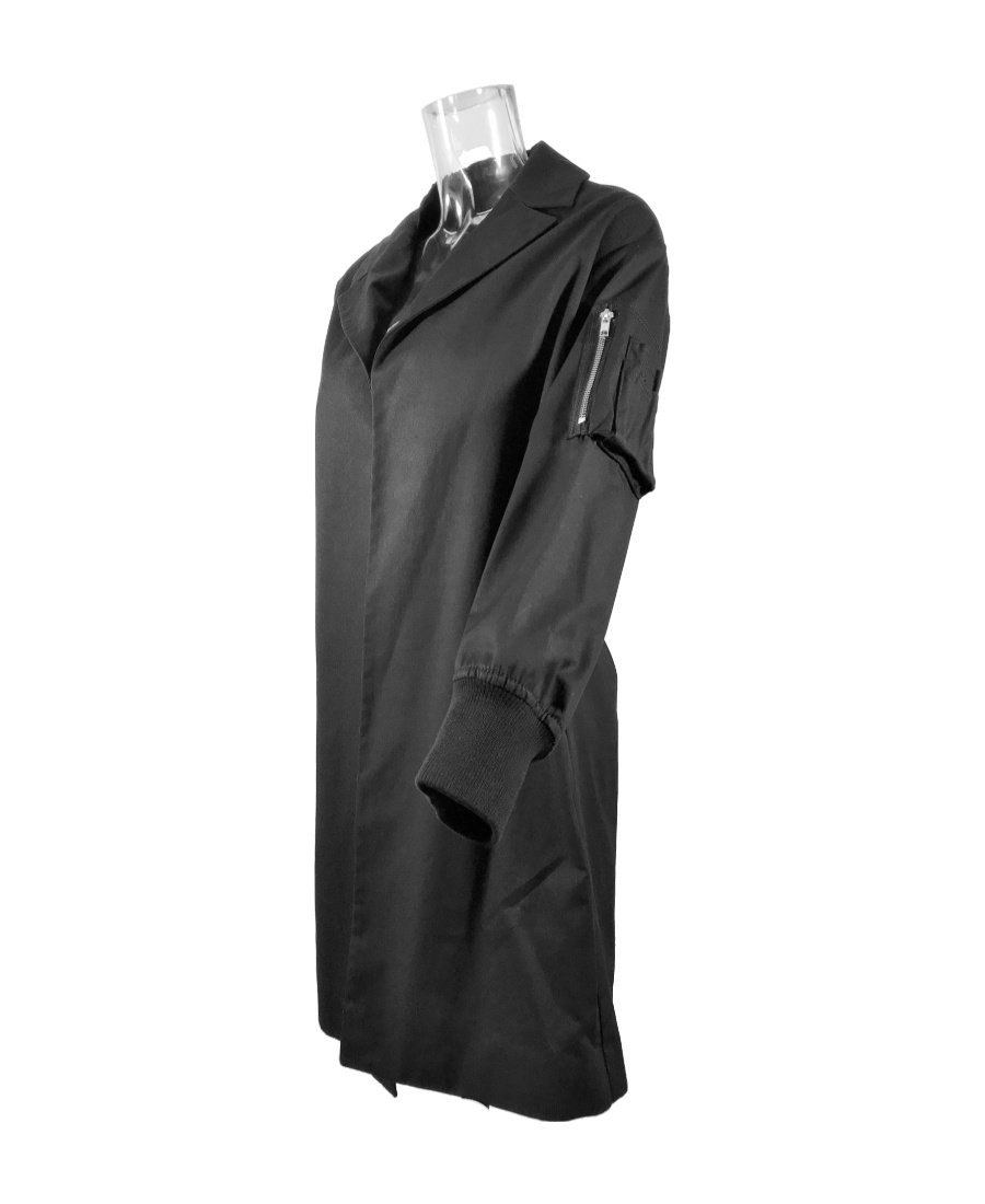 MOSCHINO LOGO TRENCH COAT