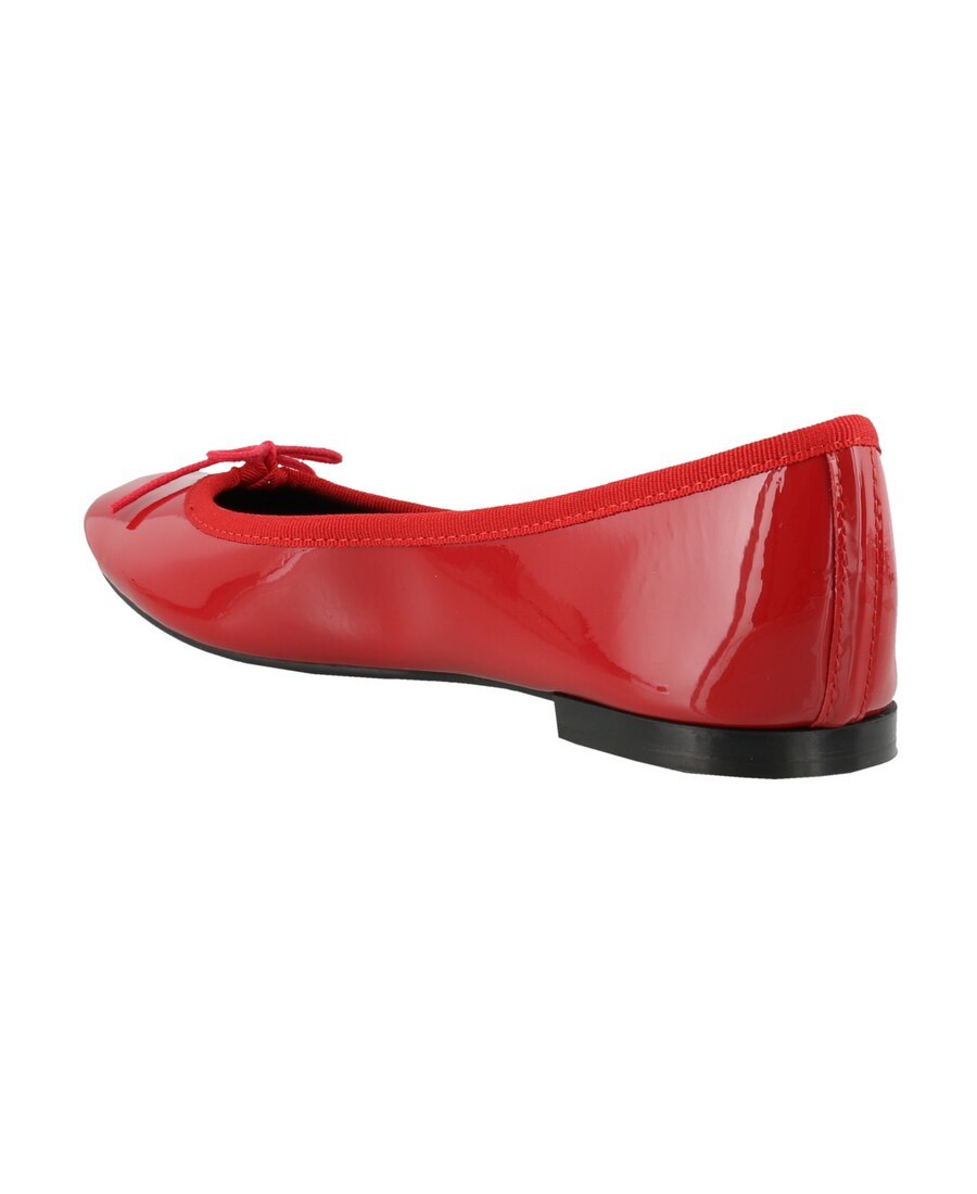 Repetto Red Brigitte Pointy Toe Ballerina Flats In Red