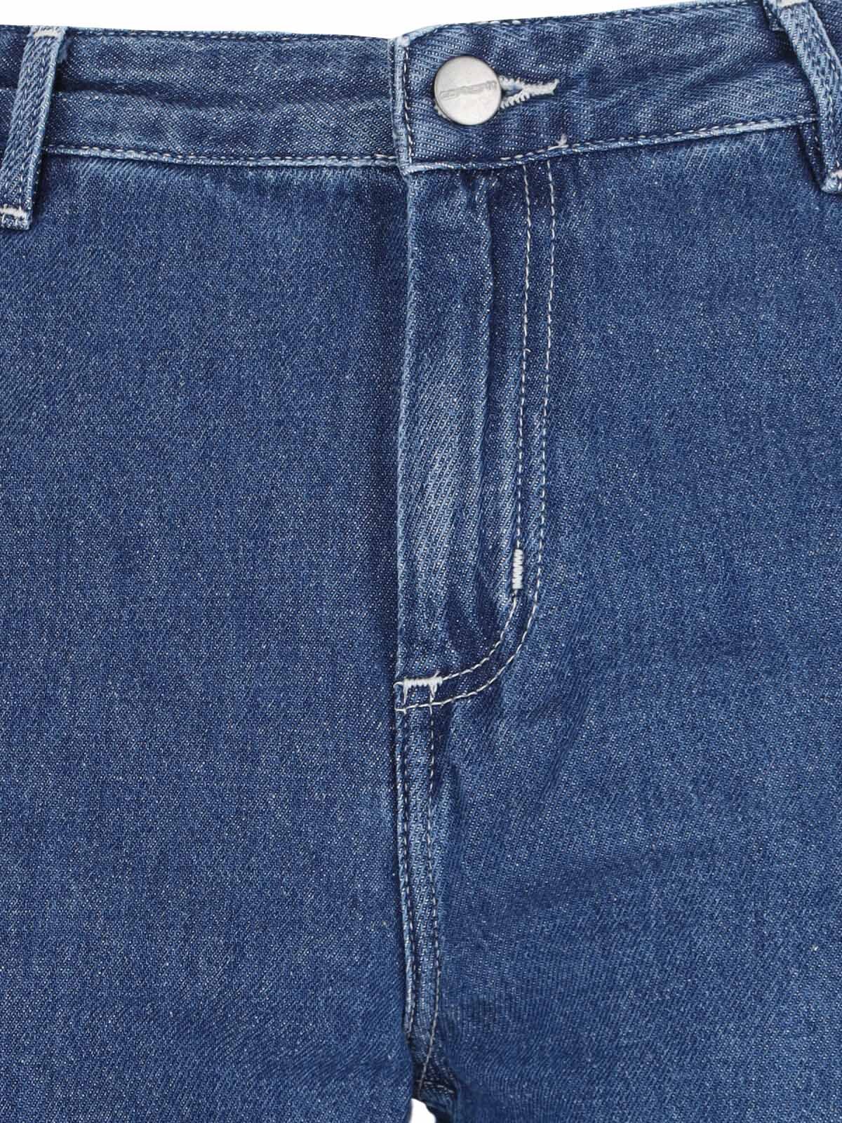 Carhartt Pierce Straight-leg Organic Cotton Jeans In Blue
