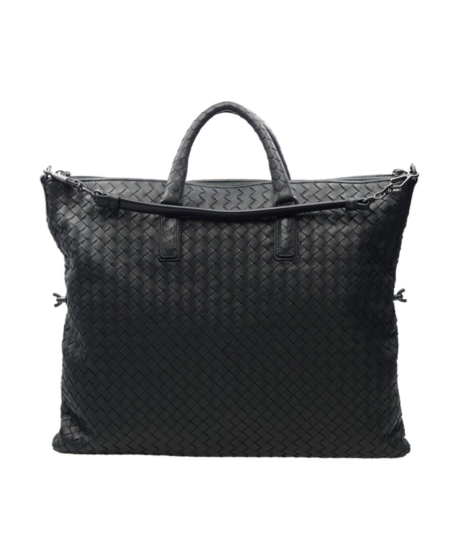 Bottega Veneta Knitted Handbag In Black