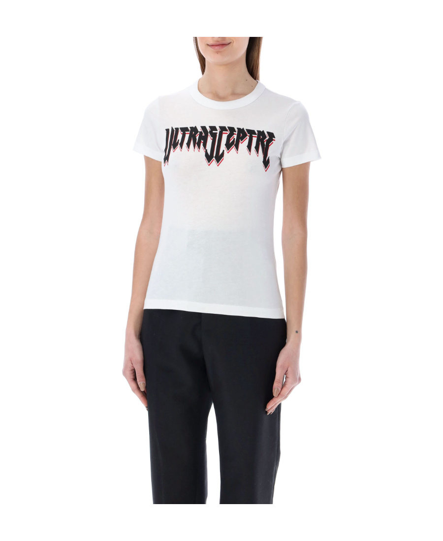 Shop Raf Simons Logo Short-sleeved T-shirt In White