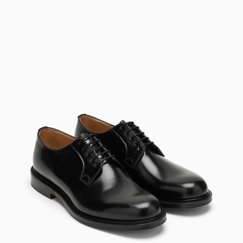Shop Church's Logo Loafers In Black