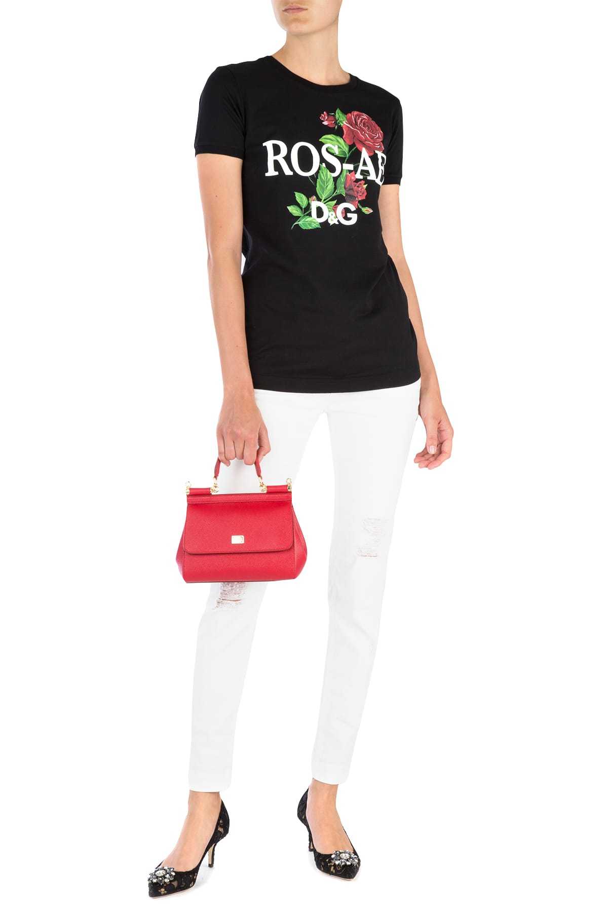 DOLCE & GABBANA SMALL SICILY CROSSBODY BAG