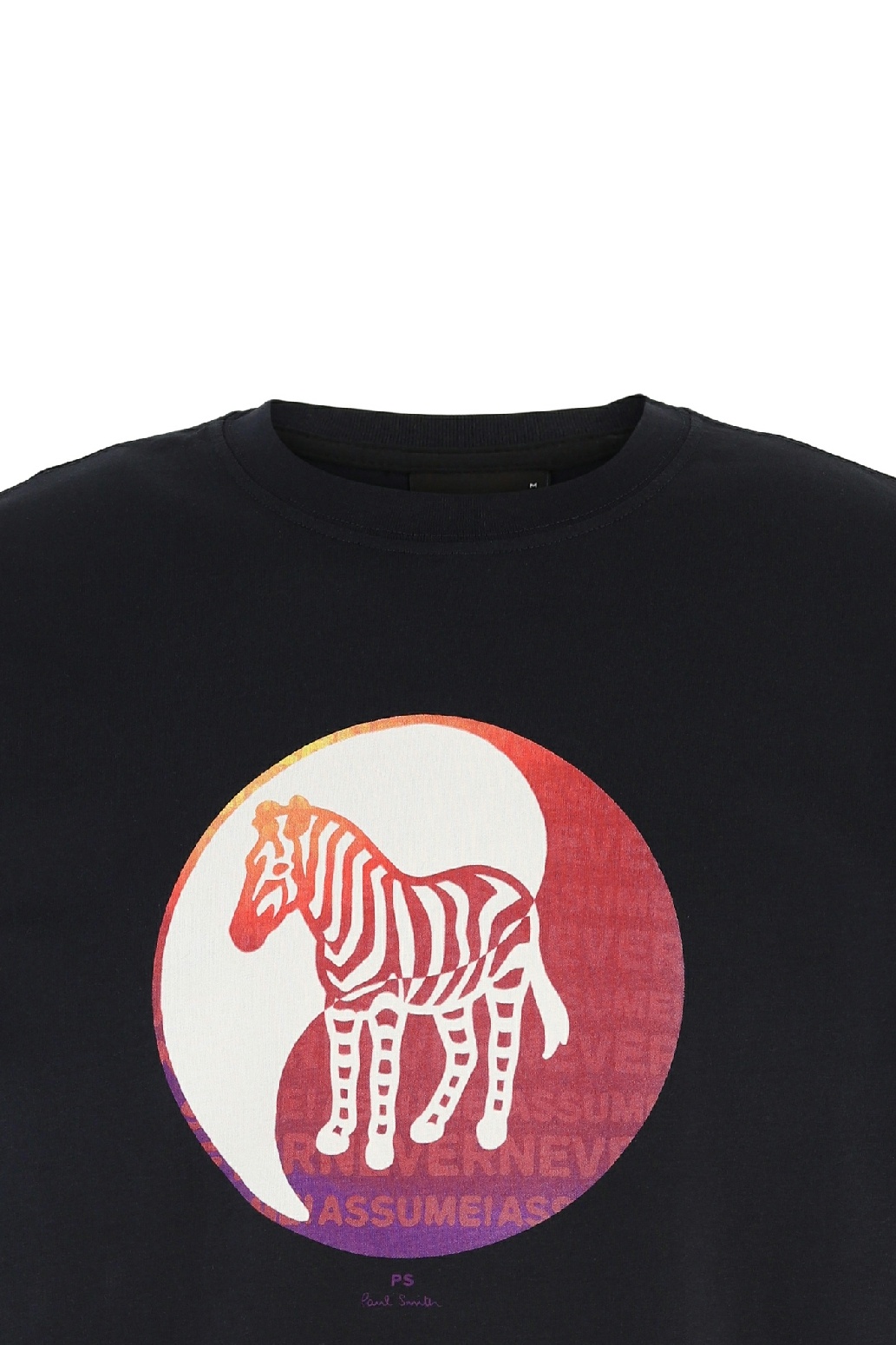 PAUL SMITH ZEBRA-PRINT SHORT-SLEEVE T-SHIRT
