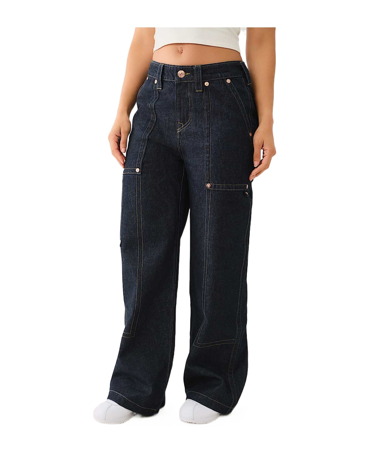 TRUE RELIGION CARPENTER BAGGY CARGO JEAN 