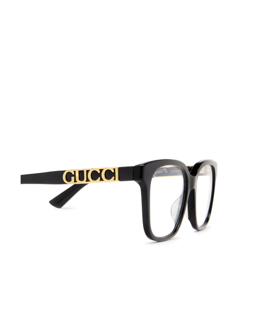 Gucci Eyewear Rectangular Frame Glasses In Black