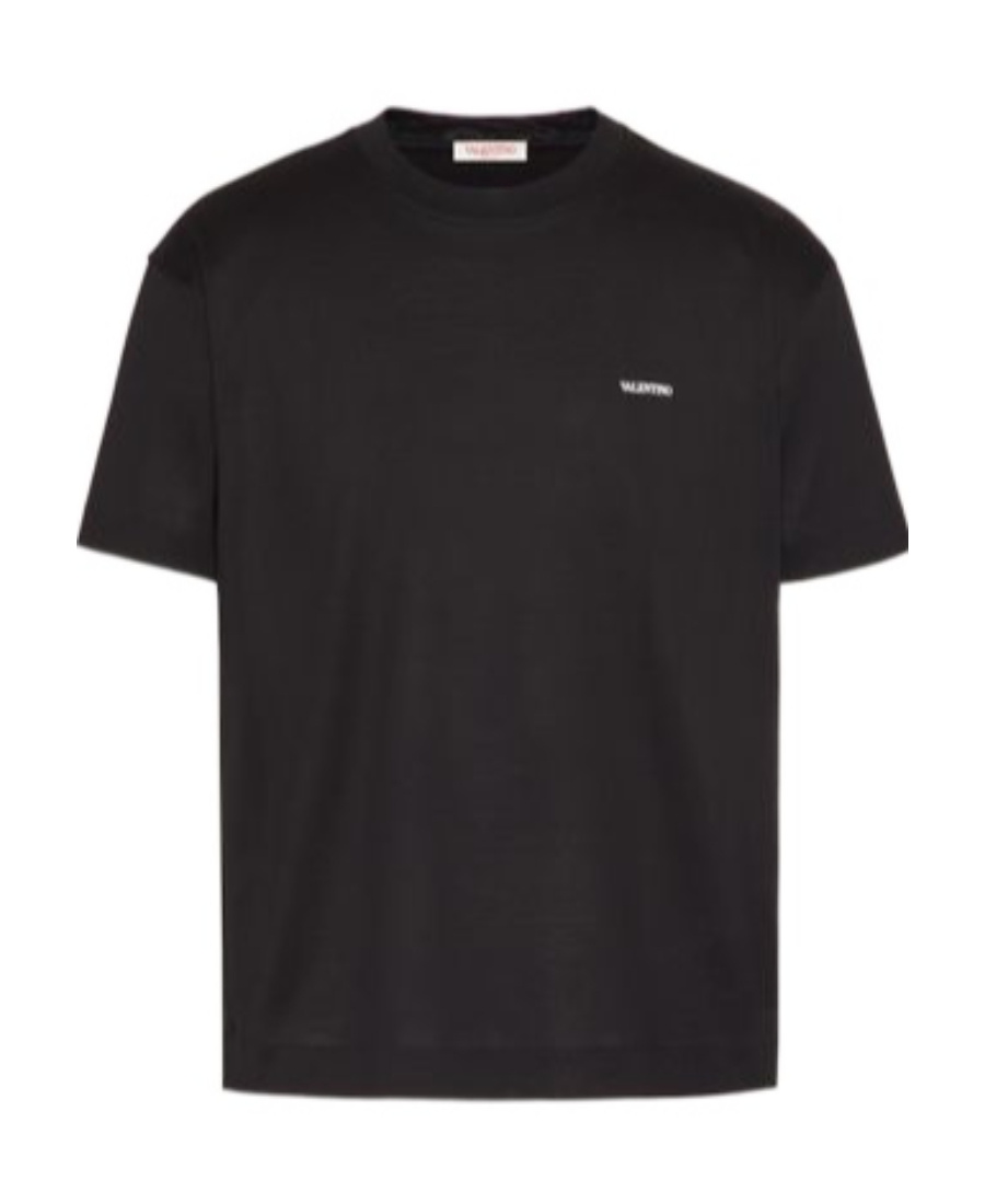 VALENTINO LOGO-PRINT COTTON T-SHIRT 