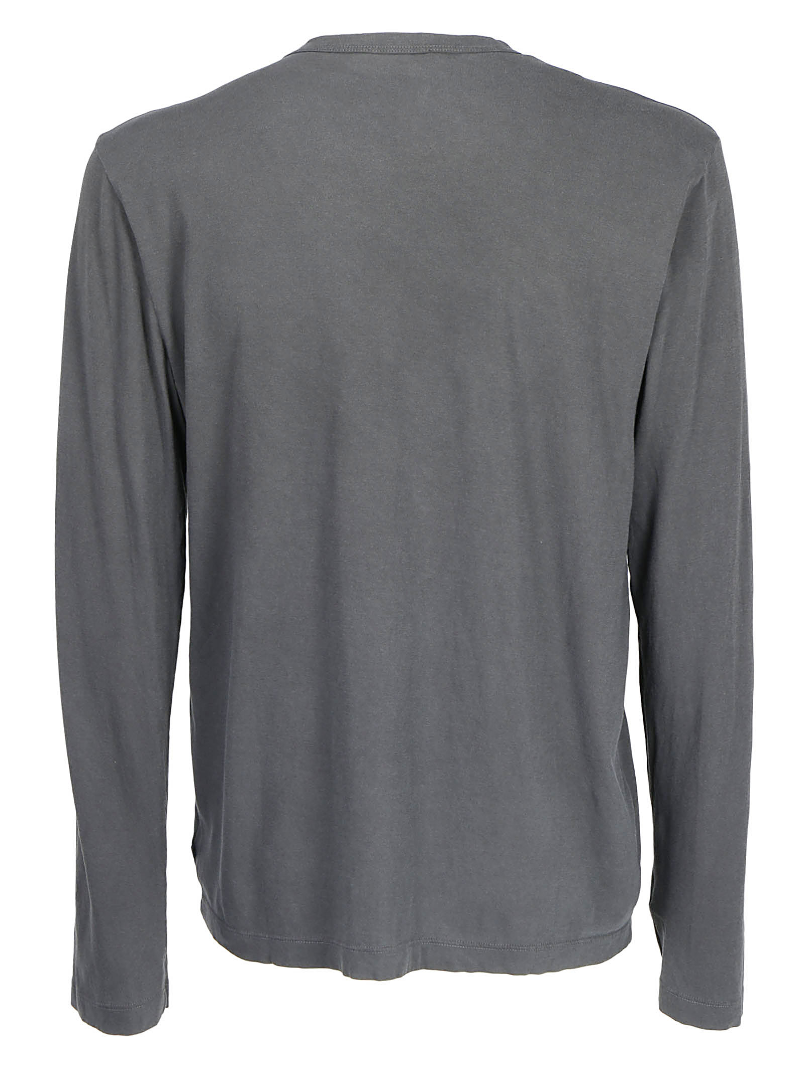 Shop James Perse Basic T-shirt In Gray