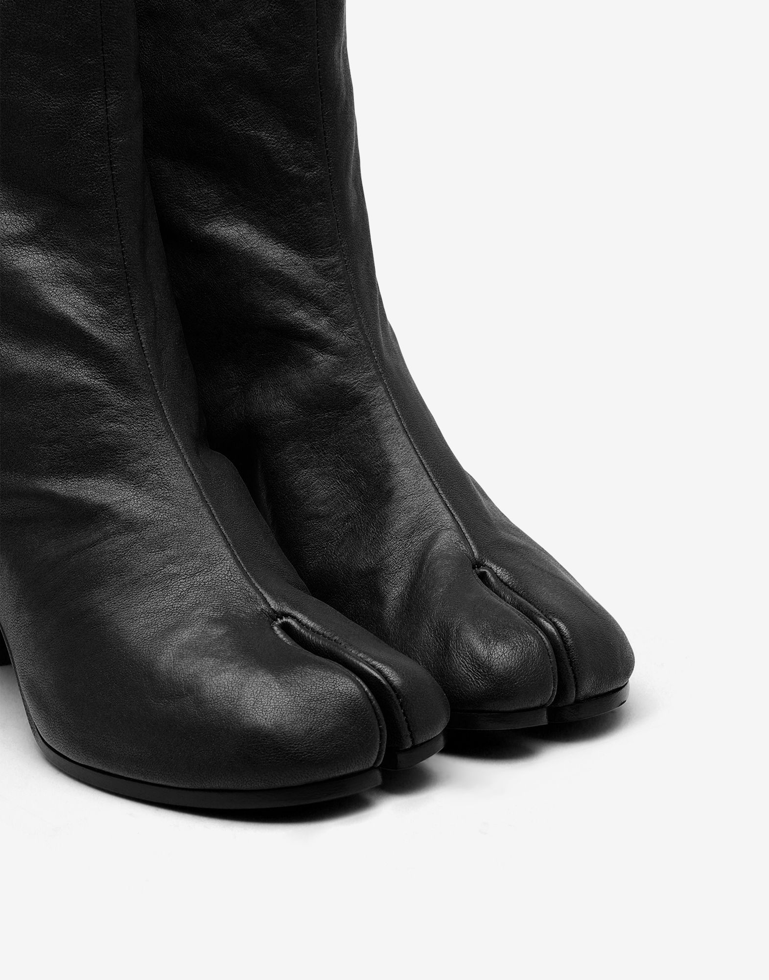 Maison Margiela Tabi Ankle Boots 60mm In Black