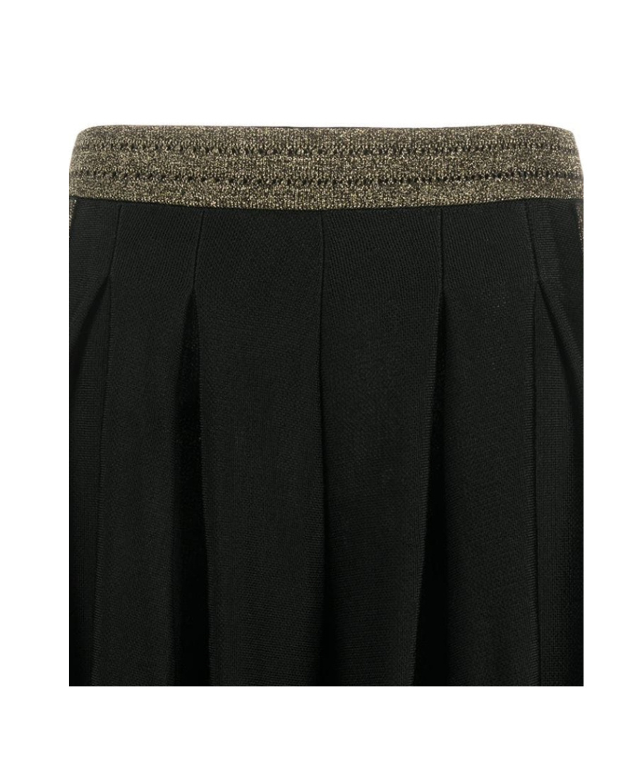 BALMAIN GLITTER-DETAIL HIGH-WAISTED SHORTS 