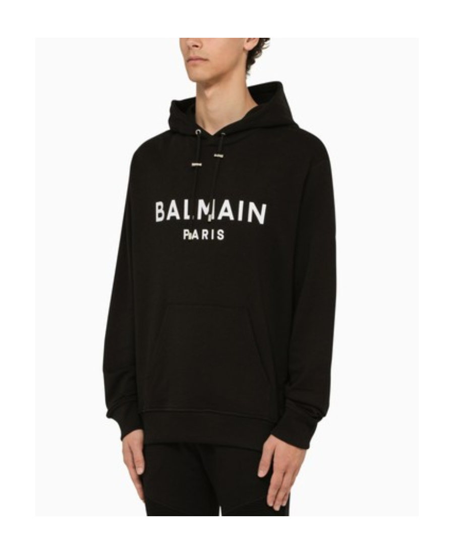 Balmain Sweaters In Black