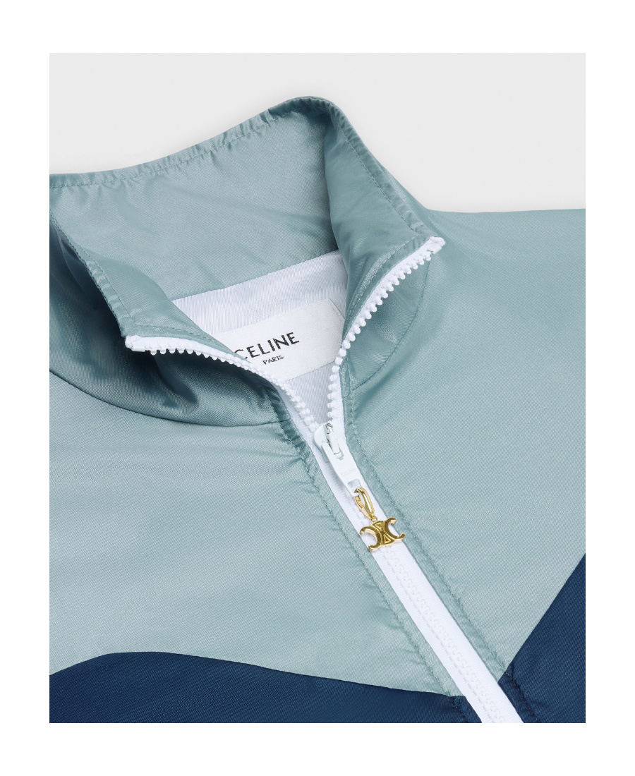 Celine Right-collar Casual Jacket In Optical White