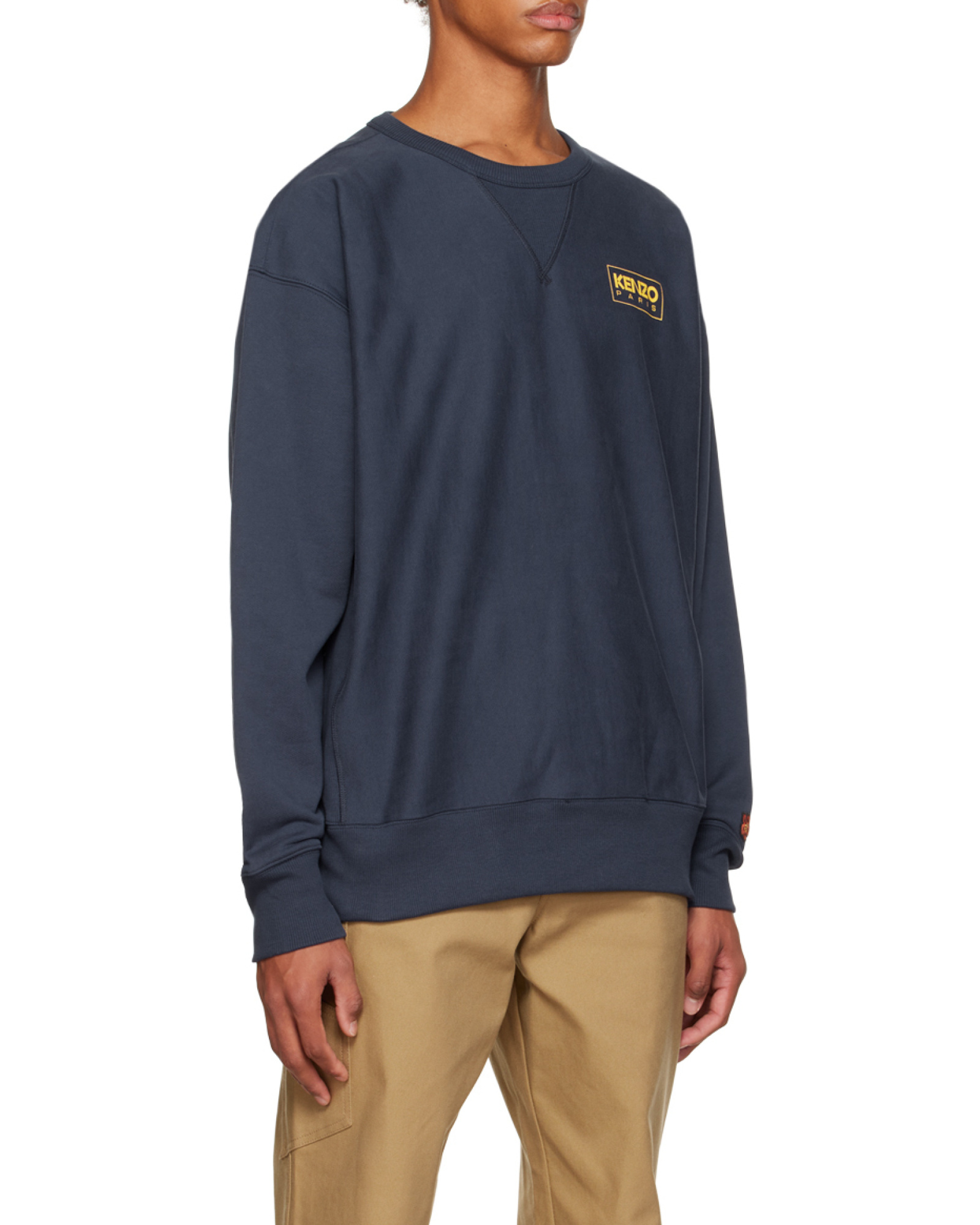 Kenzo Paris Oversize Sweatshirt In Blue