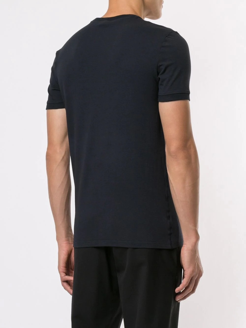 Dolce & Gabbana Crown And Laurel Patch Crewneck T-shirt In Black