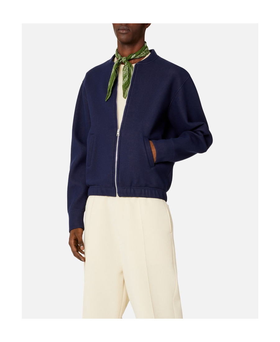 AMI ALEXANDRE MATTIUSSI ZIP-UP BOMBER JACKET