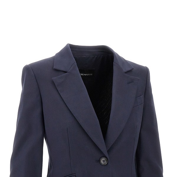 EMPORIO ARMANI SINGLE-BREASTED BLAZER 