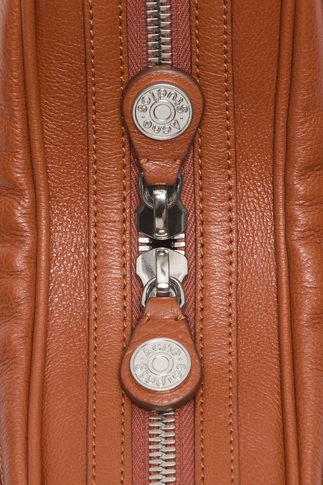 Acne Studios Small Camero Shoulder Bag In Brown