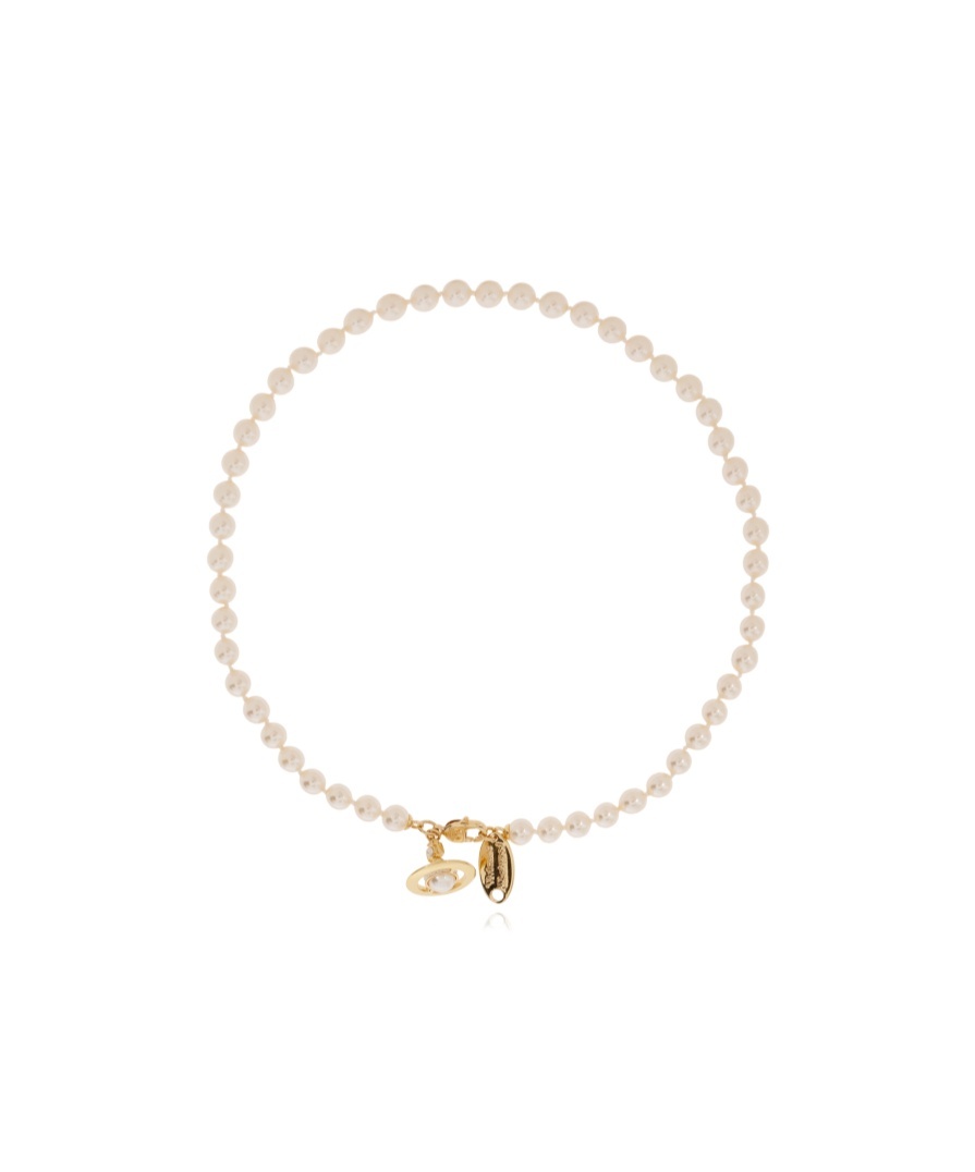 Vivienne Westwood Simonetta Necklace In Yellow