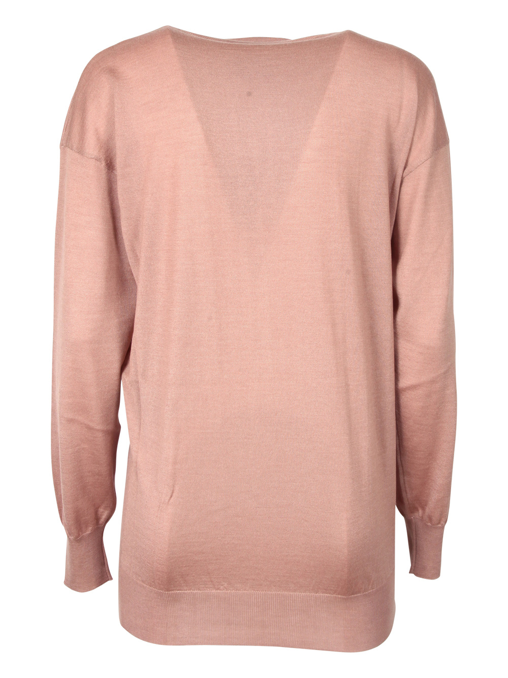Tom Ford Pink High-neck Knitted Long-sleeve Top In Pink