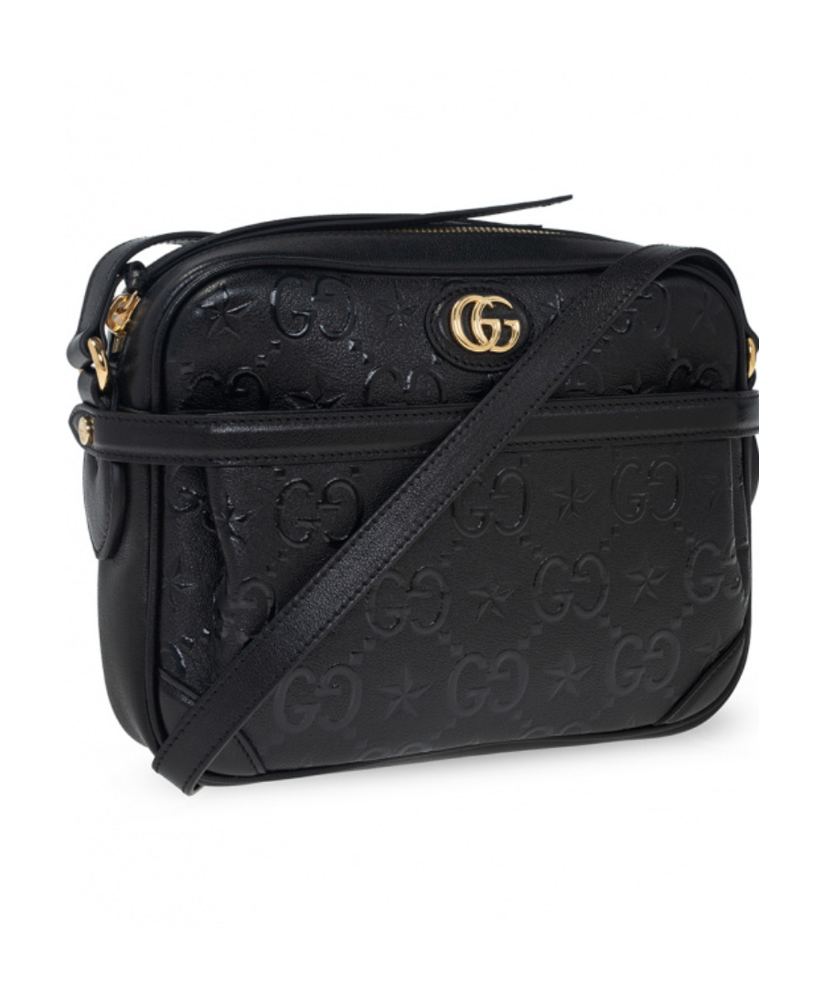 Gucci Small Gg Star Shoulder Bag In Black
