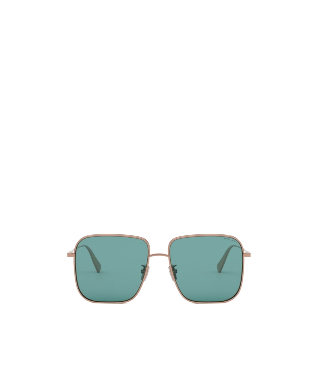 Bvlgari Bulgari Square Frame Sunglasses In Green