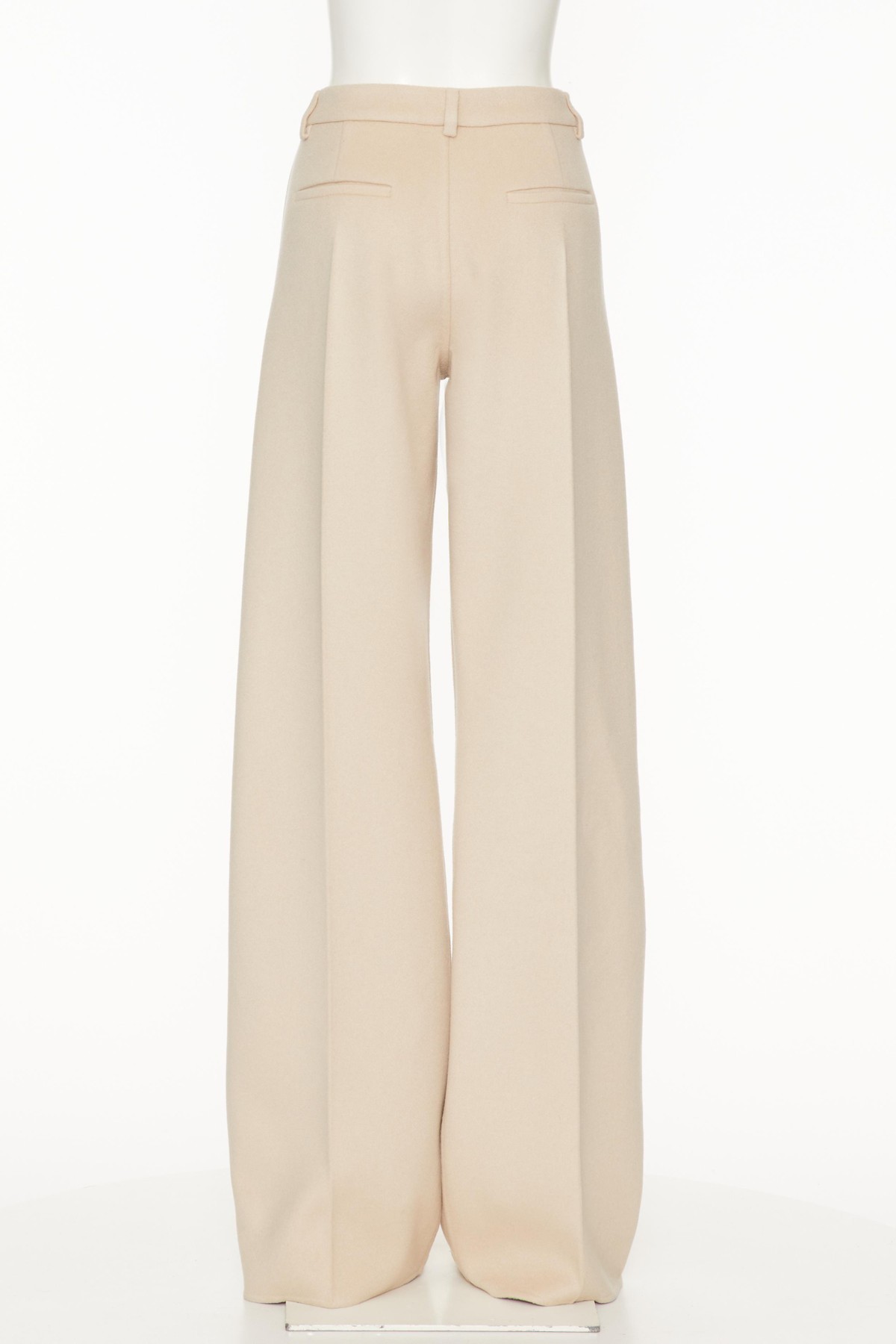 Valentino Waistband Loop Casual Pants In Nude