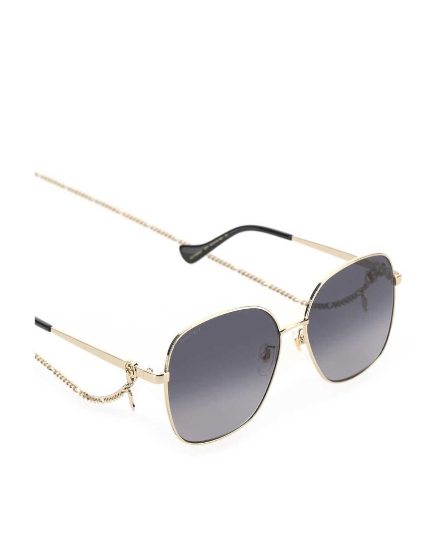 Gucci Tinted Oversize-frame Sunglasses In Purple