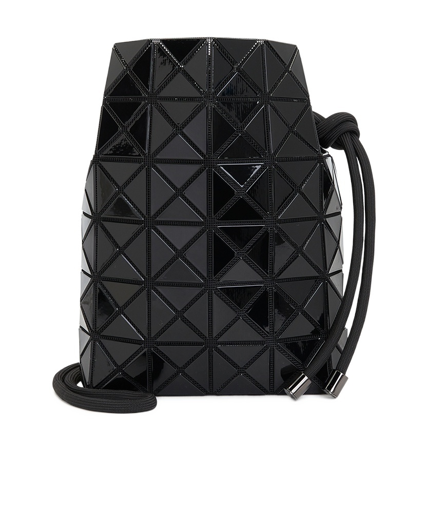 Bao Bao Issey Miyake Angular Glossy Handle Bag With Long Handles In Black
