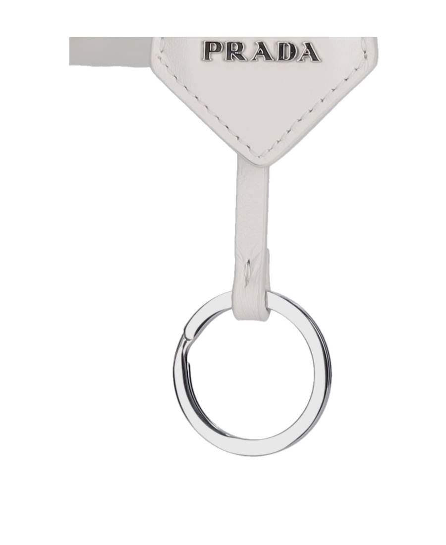 Prada Multi Pocket Crossbody Bag In White